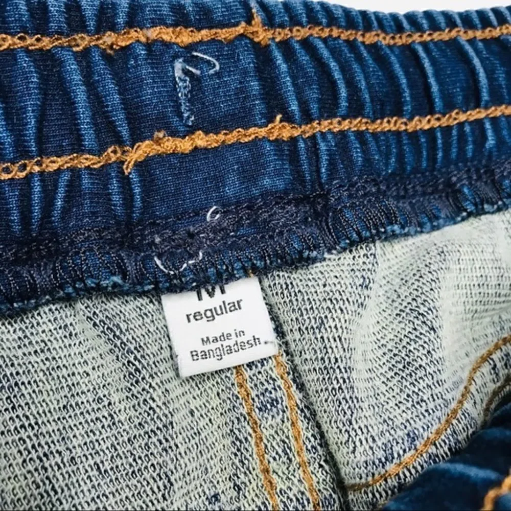 𝅺gap Boys Skinny Jogger Jeans in Dark Wash